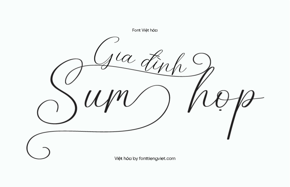 Font Việt hóa 1FTV VIP Summerfun